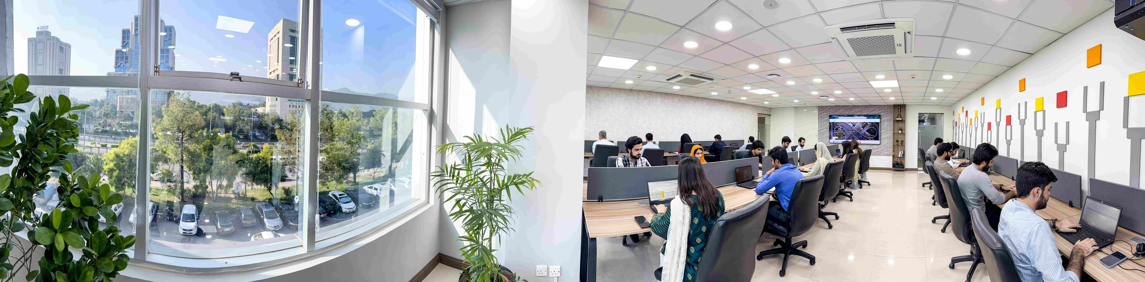 workspace interior